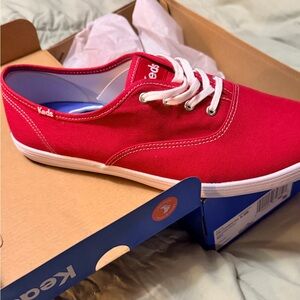 Keds women’s  Bold Red Sneakers